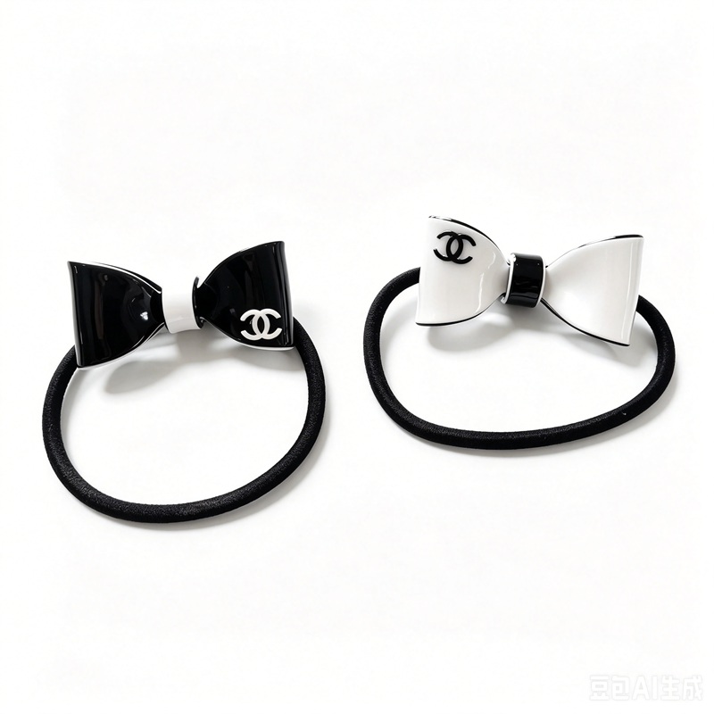 CC butterfly acrylic hair clips