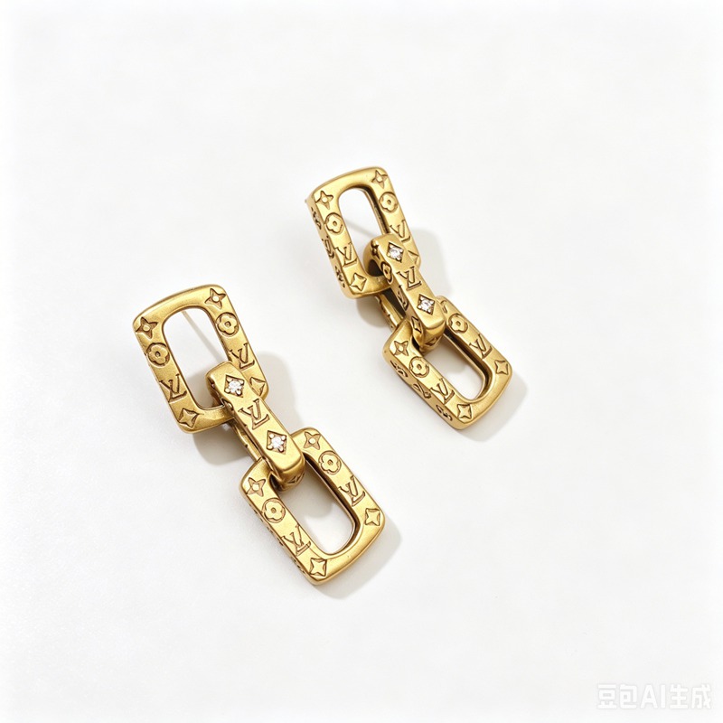 LV chain earring
