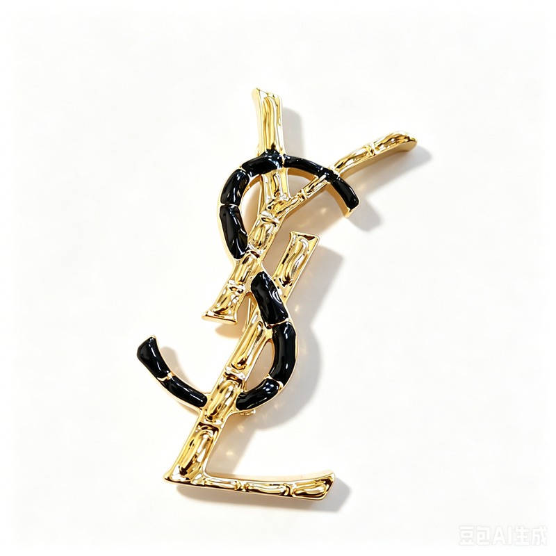 YSL brooch