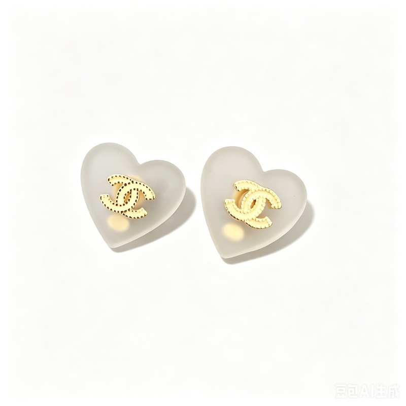 CC heart earring