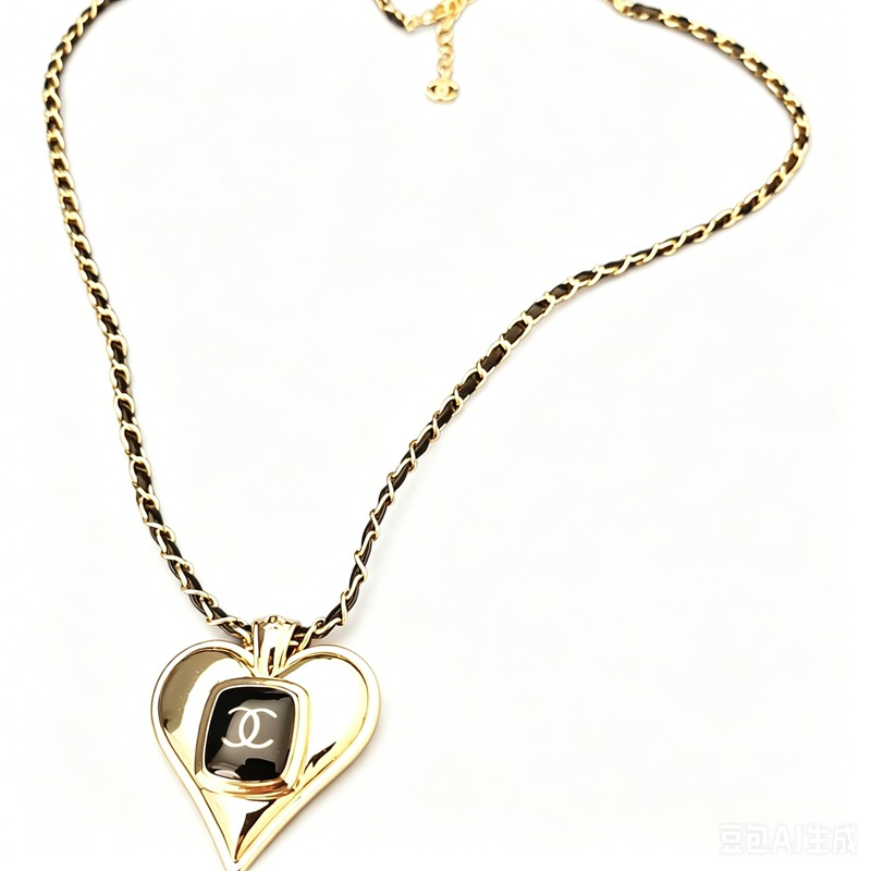cc heart necklace