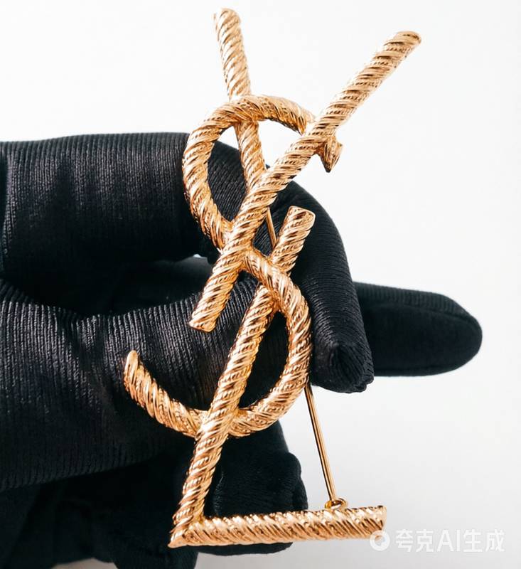 YSL Brooch