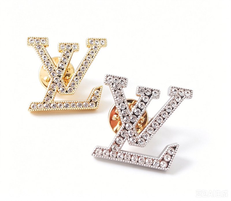LV brooch